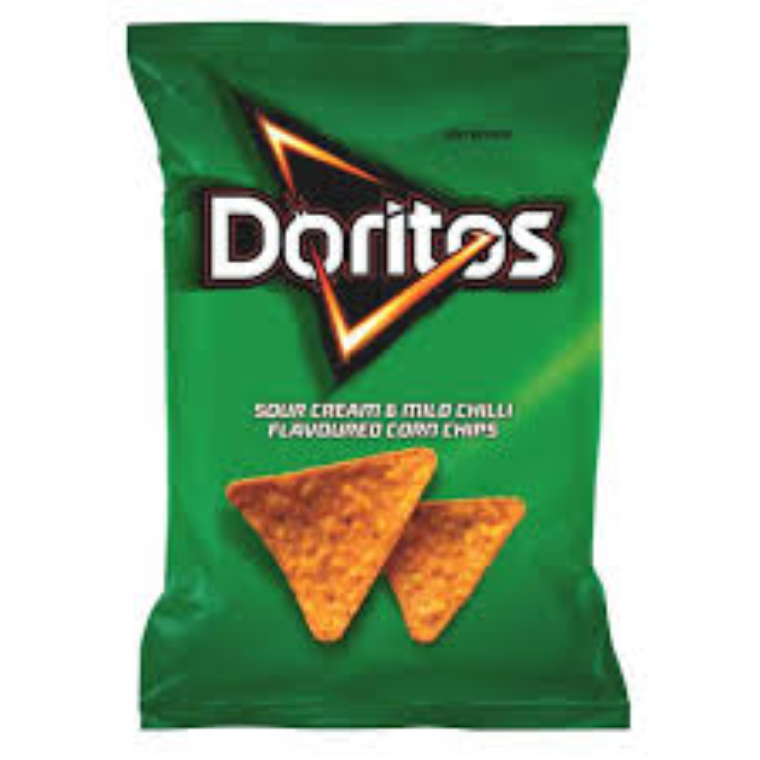 DORITOS SOUR CREAM MILD CHILLI 150G